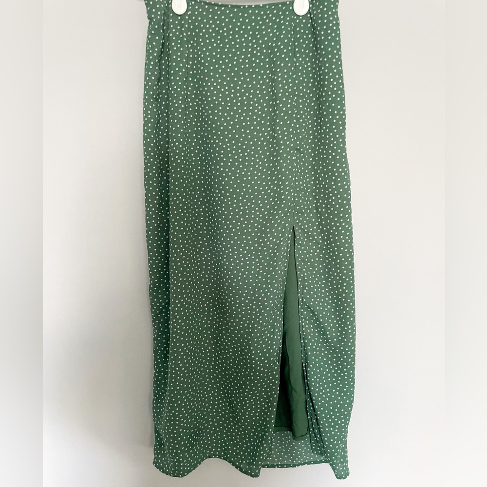 Abercrombie & Fitch MIDI Polka Dot Skirt